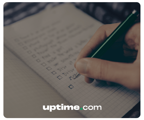 Uptime.com Newsletter Website redesign Blog
